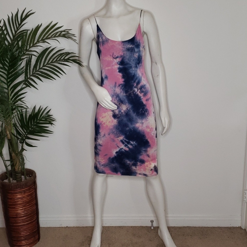 Tie Dye Midi Dress